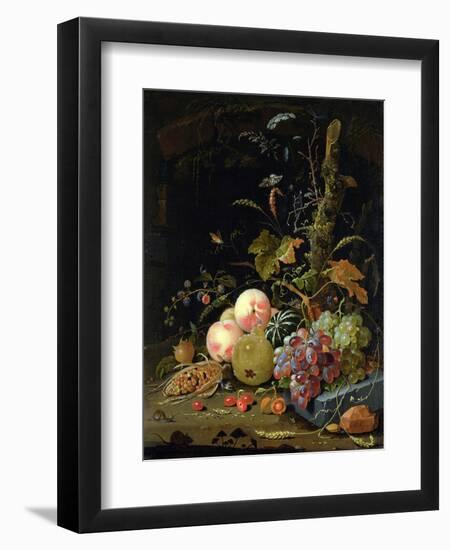 Still Life of a Forest Floor-Abraham Mignon-Framed Giclee Print