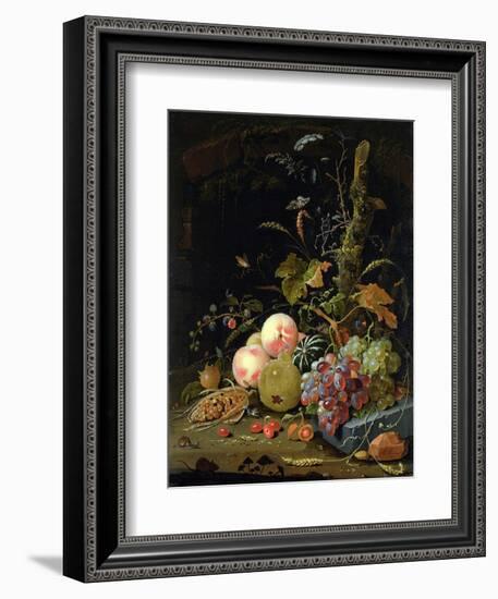 Still Life of a Forest Floor-Abraham Mignon-Framed Giclee Print