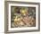 Still Life of Apples, Grapes, Raspberries, Gooseberries and Peach-Oliver Clare-Framed Giclee Print