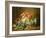 Still Life of Artichokes, Cabbages and Peaches-Jean Jacques Spoede-Framed Giclee Print