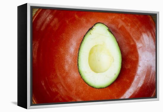 Still Life Of Avocado-Justin Bailie-Framed Premier Image Canvas