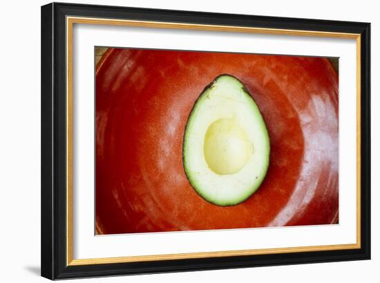 Still Life Of Avocado-Justin Bailie-Framed Photographic Print