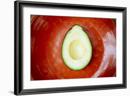 Still Life Of Avocado-Justin Bailie-Framed Photographic Print