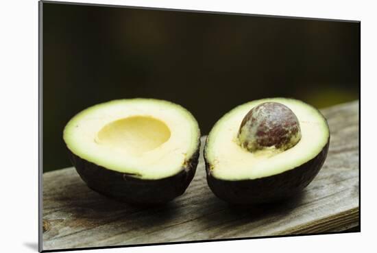 Still Life Of Avocado-Justin Bailie-Mounted Photographic Print