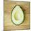 Still Life Of Avocado-Justin Bailie-Mounted Photographic Print