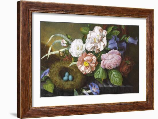 Still Life of Camelias-Woodleigh Marx Hubbard-Framed Premium Giclee Print