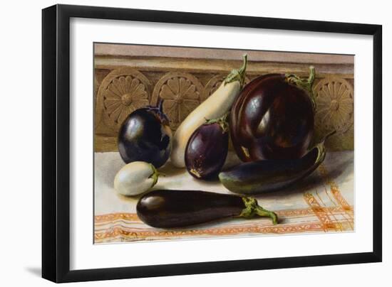 Still Life of Eggplant-null-Framed Giclee Print