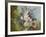 Still Life of Exotic Flowers in an Urn-null-Framed Giclee Print