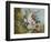 Still Life of Exotic Flowers in an Urn-null-Framed Giclee Print