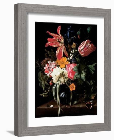 Still Life of Flowers, 1669-Maria Van Oosterwyck-Framed Giclee Print