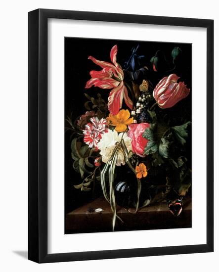 Still Life of Flowers, 1669-Maria Van Oosterwyck-Framed Giclee Print