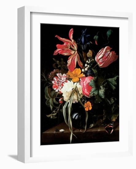 Still Life of Flowers, 1669-Maria Van Oosterwyck-Framed Giclee Print