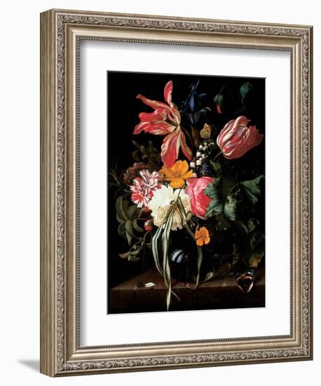 Still Life of Flowers, 1669-Maria Van Oosterwyck-Framed Giclee Print