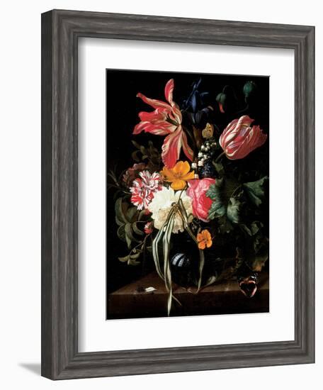 Still Life of Flowers, 1669-Maria Van Oosterwyck-Framed Giclee Print