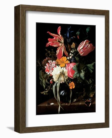 Still Life of Flowers, 1669-Maria Van Oosterwyck-Framed Giclee Print