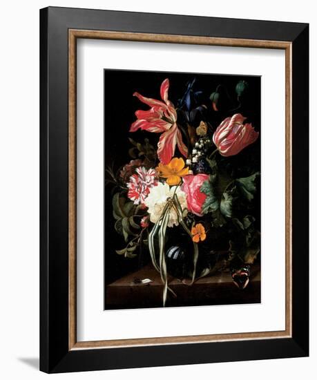 Still Life of Flowers, 1669-Maria Van Oosterwyck-Framed Giclee Print