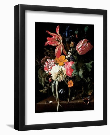 Still Life of Flowers, 1669-Maria Van Oosterwyck-Framed Giclee Print