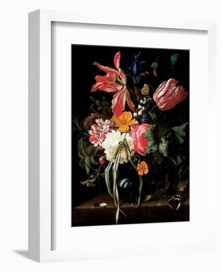 Still Life of Flowers, 1669-Maria Van Oosterwyck-Framed Giclee Print