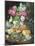 Still Life of Flowers and Fruit-Louis Marie De Schryver-Mounted Giclee Print