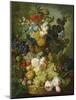 Still Life of Flowers and Fruit-Jan van Os-Mounted Giclee Print