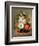 Still Life of Flowers in a Glass Vase, 1742-Rachel Ruysch-Framed Giclee Print