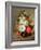 Still Life of Flowers in a Glass Vase, 1742-Rachel Ruysch-Framed Giclee Print