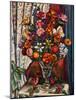 Still Life of Flowers in a Silver Vase, 1930-Mark Gertler-Mounted Giclee Print
