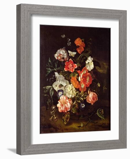 Still Life of Flowers in a Vase, 1713-null-Framed Giclee Print