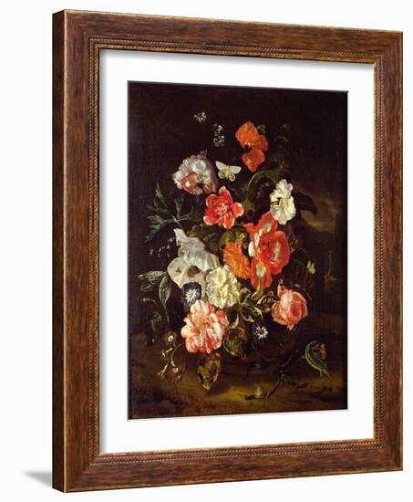 Still Life of Flowers in a Vase, 1713-null-Framed Giclee Print