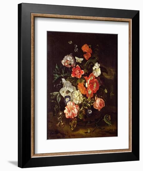 Still Life of Flowers in a Vase, 1713-null-Framed Giclee Print