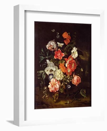 Still Life of Flowers in a Vase, 1713-null-Framed Giclee Print