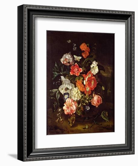 Still Life of Flowers in a Vase, 1713-null-Framed Giclee Print