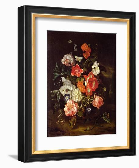 Still Life of Flowers in a Vase, 1713-null-Framed Giclee Print