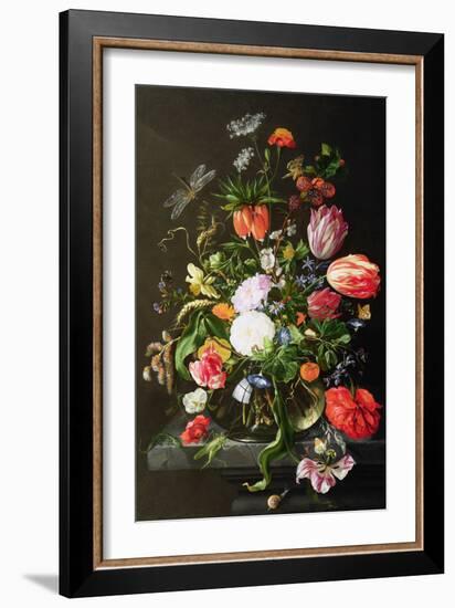 Still Life of Flowers-Jan Davidsz de Heem-Framed Giclee Print