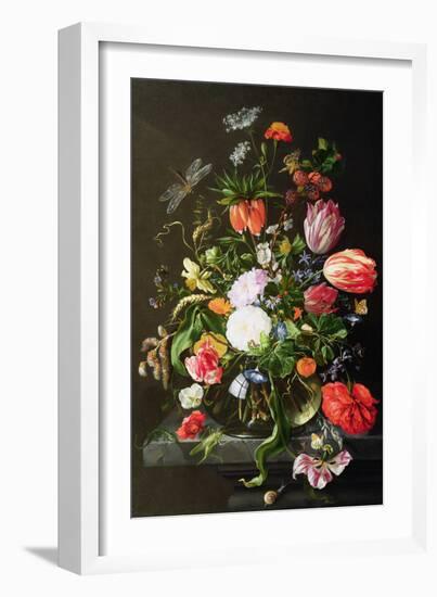 Still Life of Flowers-Jan Davidsz de Heem-Framed Giclee Print