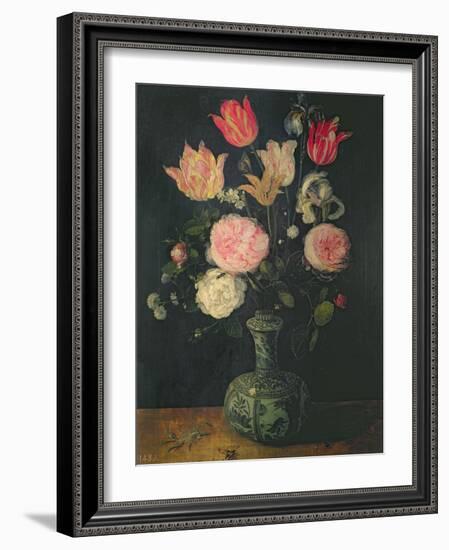 Still Life of Flowers-Jan Brueghel the Elder-Framed Giclee Print