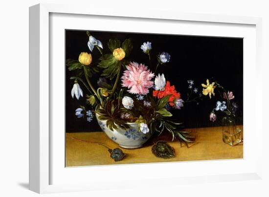 Still Life of Flowers-Jan Brueghel the Younger-Framed Giclee Print