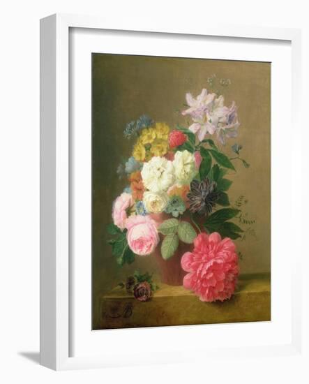 Still Life of Flowers-Arnoldus Bloemers-Framed Giclee Print