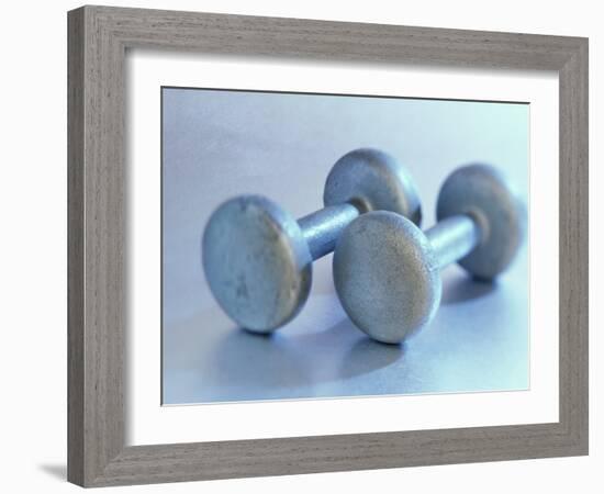 Still Life of Free Weights-Chris Trotman-Framed Photographic Print