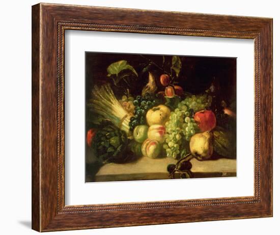 Still Life of Fruit and Vegetables-Théodore Géricault-Framed Giclee Print