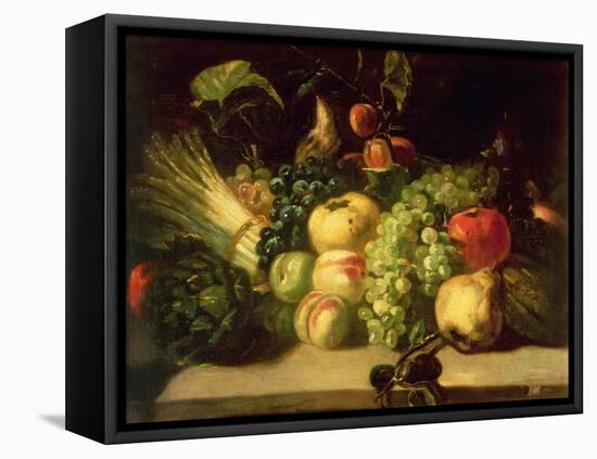 Still Life of Fruit and Vegetables-Théodore Géricault-Framed Premier Image Canvas