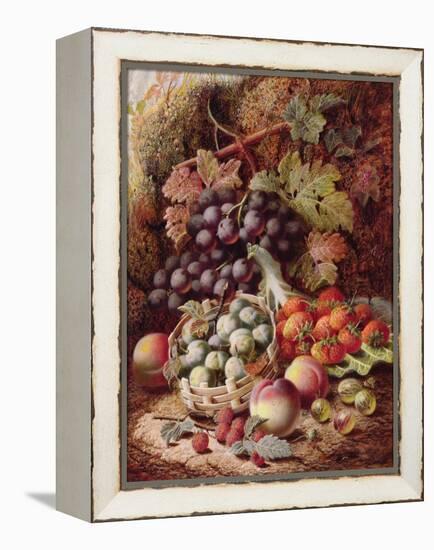 Still Life of Fruit II-Oliver Clare-Framed Premier Image Canvas
