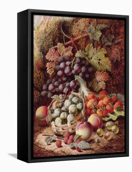 Still Life of Fruit II-Oliver Clare-Framed Premier Image Canvas
