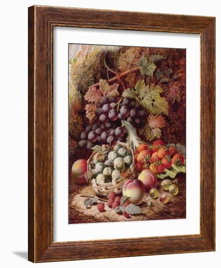 Still Life of Fruit II-Oliver Clare-Framed Giclee Print