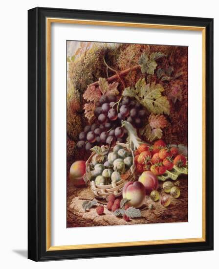 Still Life of Fruit II-Oliver Clare-Framed Giclee Print