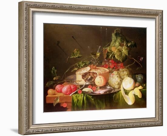 Still Life of Fruit-Jan Davidsz. de Heem-Framed Giclee Print