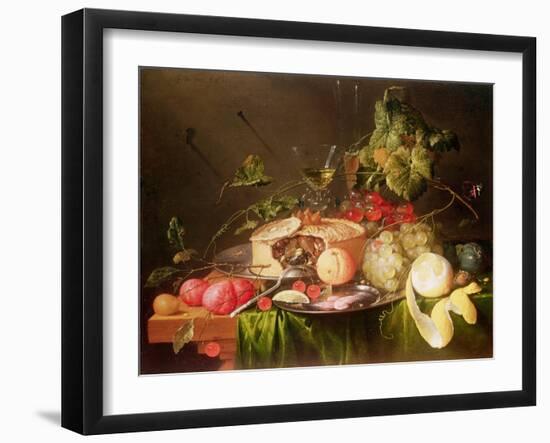 Still Life of Fruit-Jan Davidsz. de Heem-Framed Giclee Print