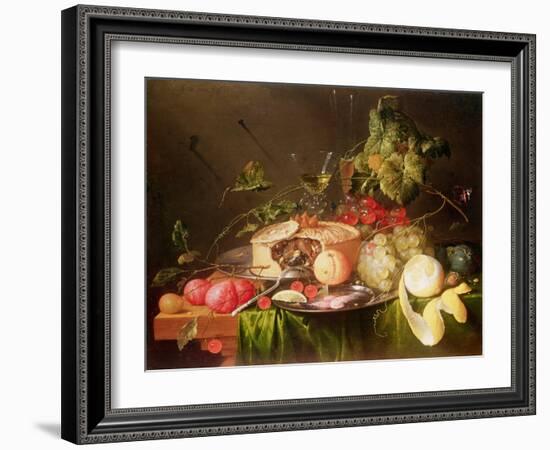 Still Life of Fruit-Jan Davidsz. de Heem-Framed Giclee Print