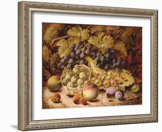 Still Life of Fruit-Oliver Clare-Framed Giclee Print