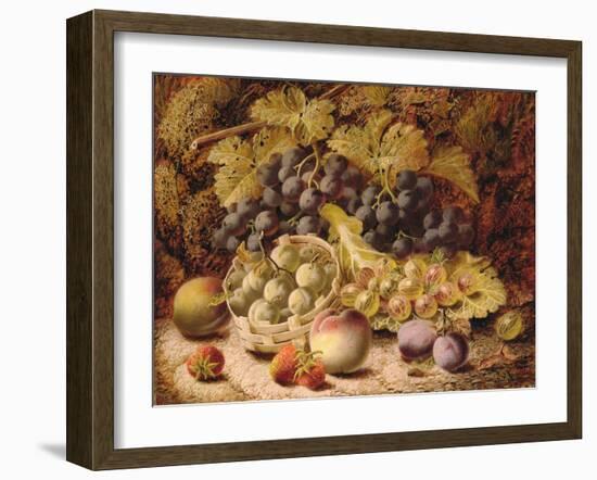 Still Life of Fruit-Oliver Clare-Framed Giclee Print